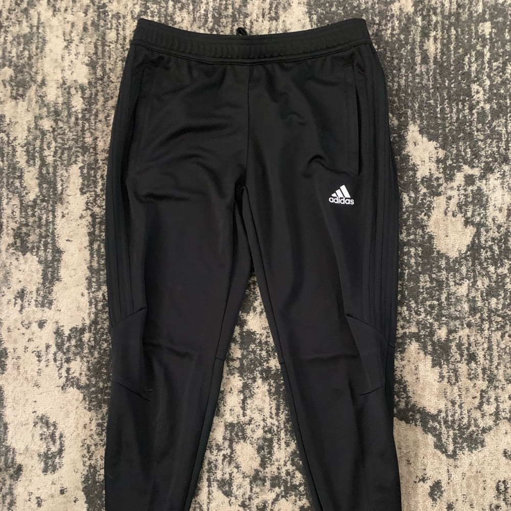 Adidas black soccer pants